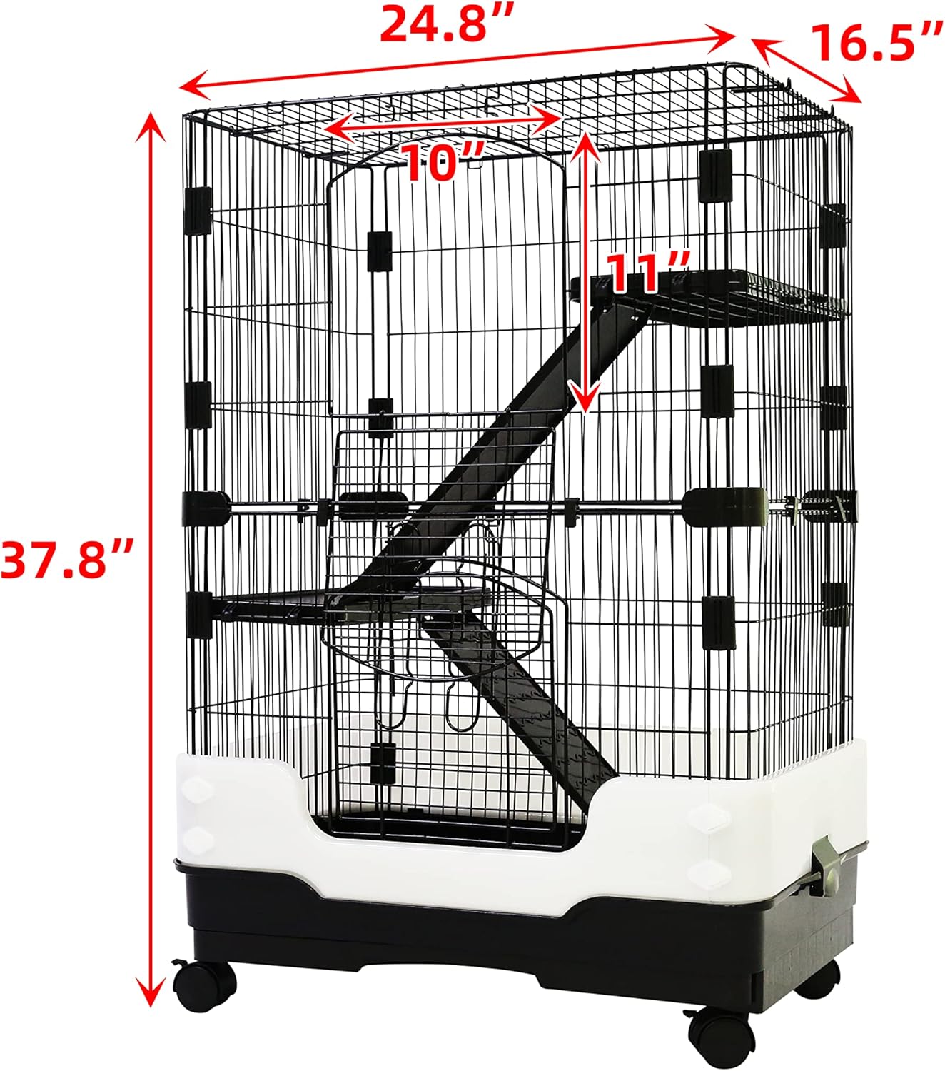 Deluxe Multi-Level Ferret & Small Pet Cage