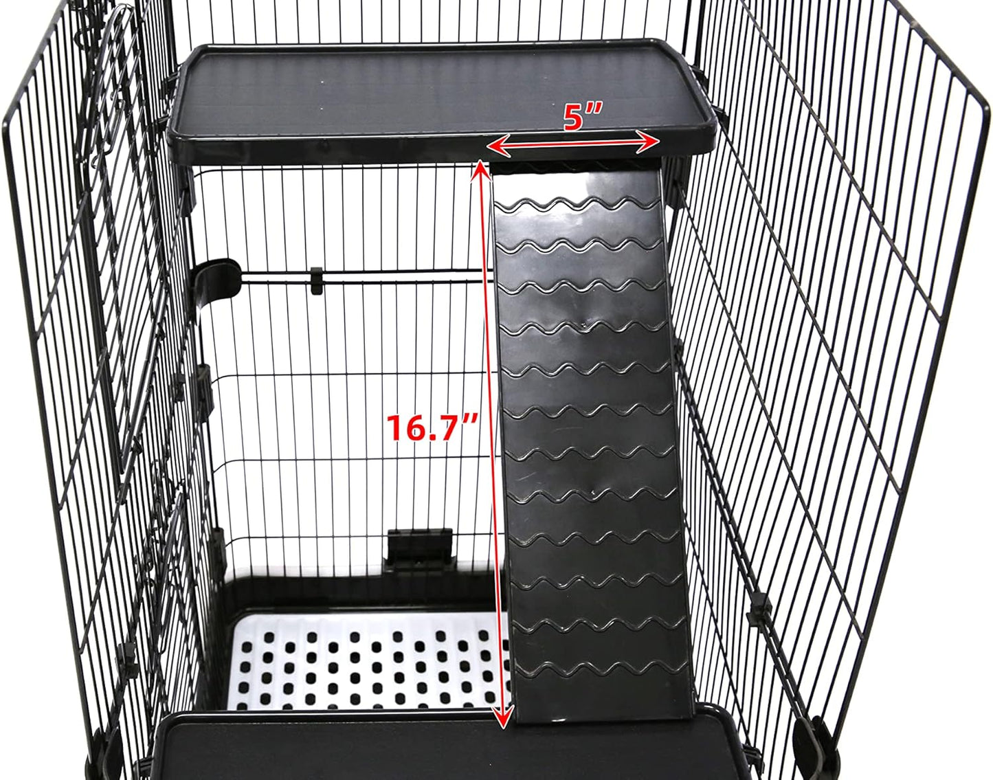 Deluxe Multi-Level Ferret & Small Pet Cage