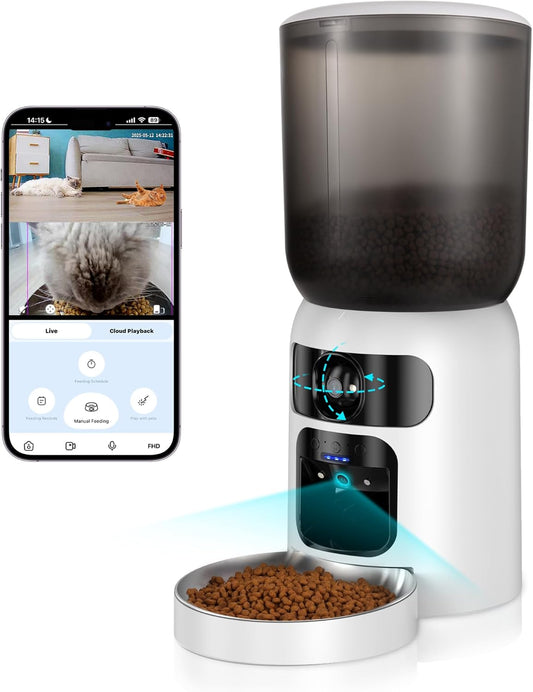 Smart Automatic Pet Feeder with App Control